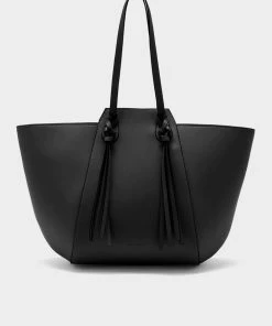 Ulla Johnson Imogen Large Carryall Tote In Noir Leather