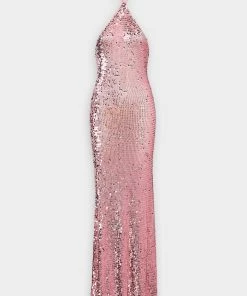 Retrofete Isabel Dress In Light Pink Just In