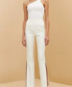 Solace London Just In Isla Bodysuit In Cream