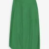 Tibi Just In Italian Sporty Nylon Asymmetrical Balloon Skirt Regular In Green