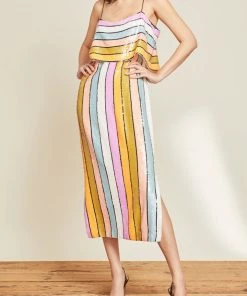 Veronica Beard Just In Ivanna Sequin Dress In Multi