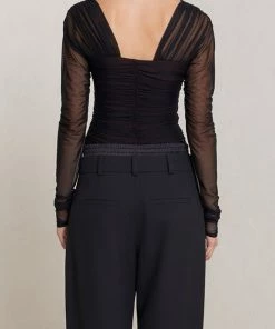 A.L.C. Jackie Top In Black Just In