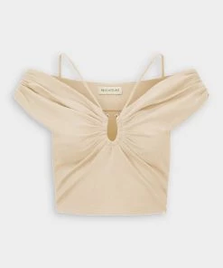 NICHOLAS Jenna Top In Coconut Cream Just In