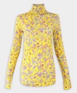 Isabel Marant Étoile Just In Jewel Tee Shirt In Yellow