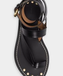 Isabel Marant Jolda Sandals In Black
