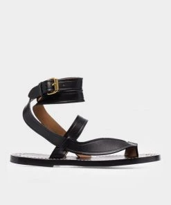 Isabel Marant Jolda Sandals In Black