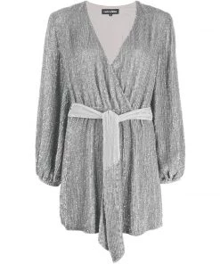 Retrofete Julie Dress Rainbow Silver