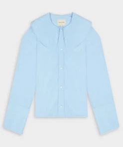 Loulou Studios Just In Ketam Button-Down Shirt In Blue