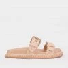 Ulla Johnson Just In Kiera Raffia Slide Sandal In Natural