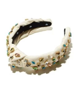 Lele Sadoughi Knotted Candy Jeweled Hedband