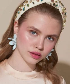 Lele Sadoughi Knotted Candy Jeweled Hedband