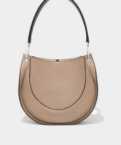 Proenza Schouler Large Arch Shoulder Bag In Light Taupe