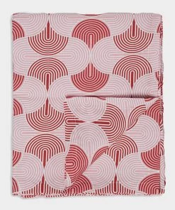 La DoubleJ Housewives Large Tablecloth In Slinky Rosso Just In