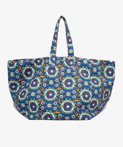 La DoubleJ Bags & Accessories Reversible Tote Bag In Kaleidoscope Bluette