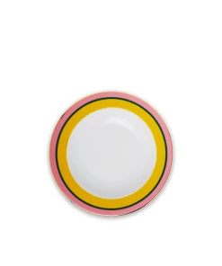 La DoubleJ Housewives Soup Plate In Rainbow Giallo