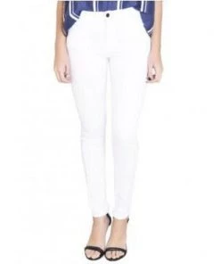 FRAME Le High Skinny Blanc