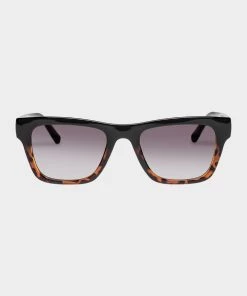 Le Specs Le Phoque Sunglasses In Black Tort Splice Bags & Accessories