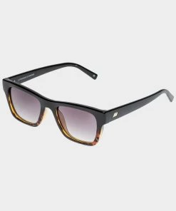 Le Specs Le Phoque Sunglasses In Black Tort Splice Bags & Accessories