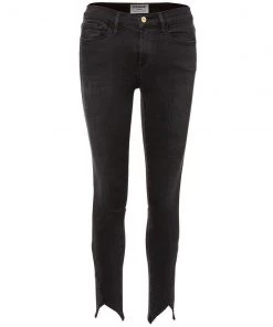 FRAME Le Skinny Asymmetric Just In