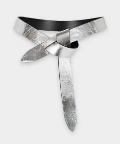 Isabel Marant Lecce Belt In Anthracite Featured Designers