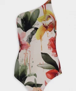 Lenny Niemeyer Strap One Shoulder One Piece In Nubia Just In