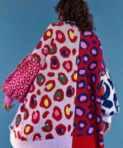 FARM Rio Leopard Pop Cardigan Featured Designers