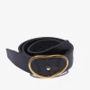 Lizzie Fortunato Wide Georgia Belt In Black Bags & Accessories