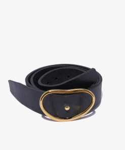 Lizzie Fortunato Wide Georgia Belt In Black Bags & Accessories