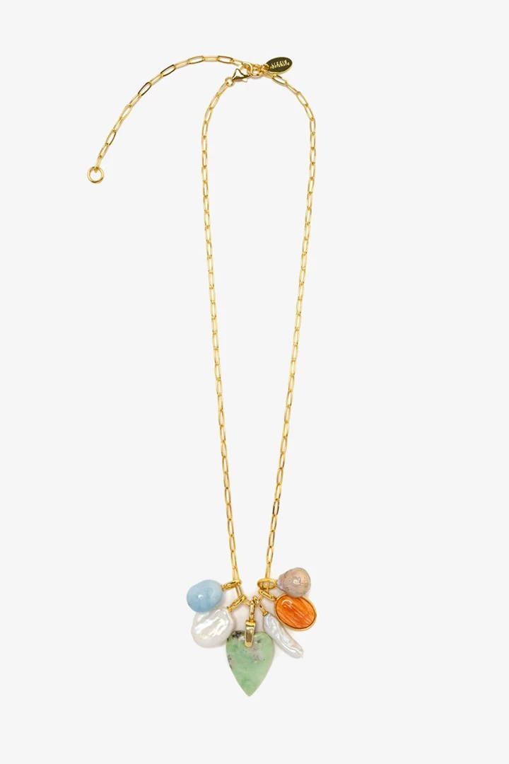 Lizzie Fortunato Bags & Accessories Serpentine Charm Necklace 1 Lizzie Fortunato Bags & Accessories Serpentine Charm Necklace