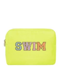 Stoney Clover Lane Bags & Accessories Lime 'Swim' Large Pouch