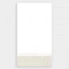 Caspari Linen Border Paper Guest Towel Napkins In Natural