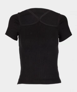 LNA Star Top In Black Just In