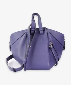 Olivia Vintage Loewe Navy Hammock Handbag