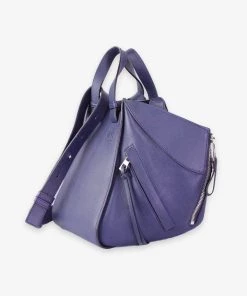 Olivia Vintage Loewe Navy Hammock Handbag