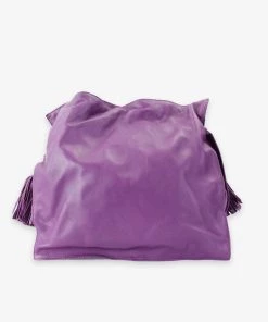 Olivia Vintage Loewe Purple Flamingo Handbag