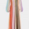 ZIMMERMANN Lola Panelled Midi Dress In Spliced Just In
