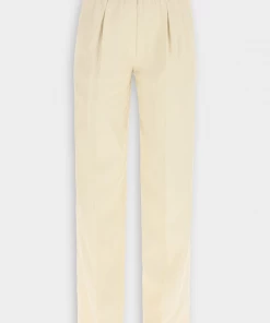 Loulou Studios Takaroa Elastic Pants In Beige Just In