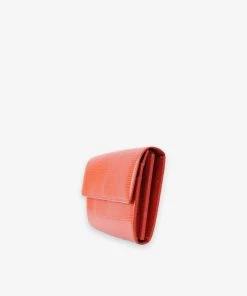 Olivia Vintage Louis Vuitton Orange Large Wallet In Epi Leather