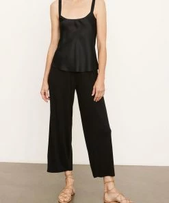 Vince. Lounge Pant In Black Just In