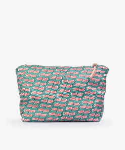 La Prestic Ouiston Voleuse Pouch In Mix Kiss Vert Bags & Accessories