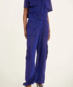 OSEREE Lumiere Bowling Shirt Pockets In Blue Just In