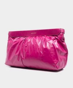 Isabel Marant Luz Pouch In Fuchsia