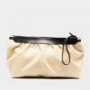 Isabel Marant Just In Luz Pouch In Natural Black