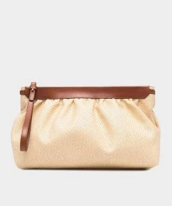 Isabel Marant Featured Designers Luz Pouch In Natural Cognac