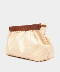 Isabel Marant Featured Designers Luz Pouch In Natural Cognac