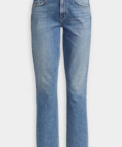 AGOLDE Lyle Low Rise Slim In Hour