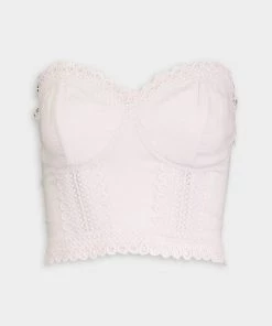 Charo Ruiz Lys Bustier In White Just In