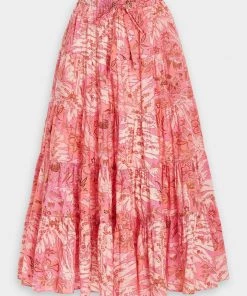 Ulla Johnson Just In Makana Skirt In Camellia