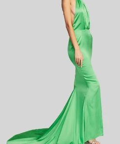 Retrofete Just In Margot Dress In Green
