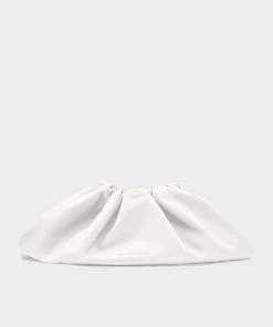 Studio Amelia Maxi Drawstring Bag In White